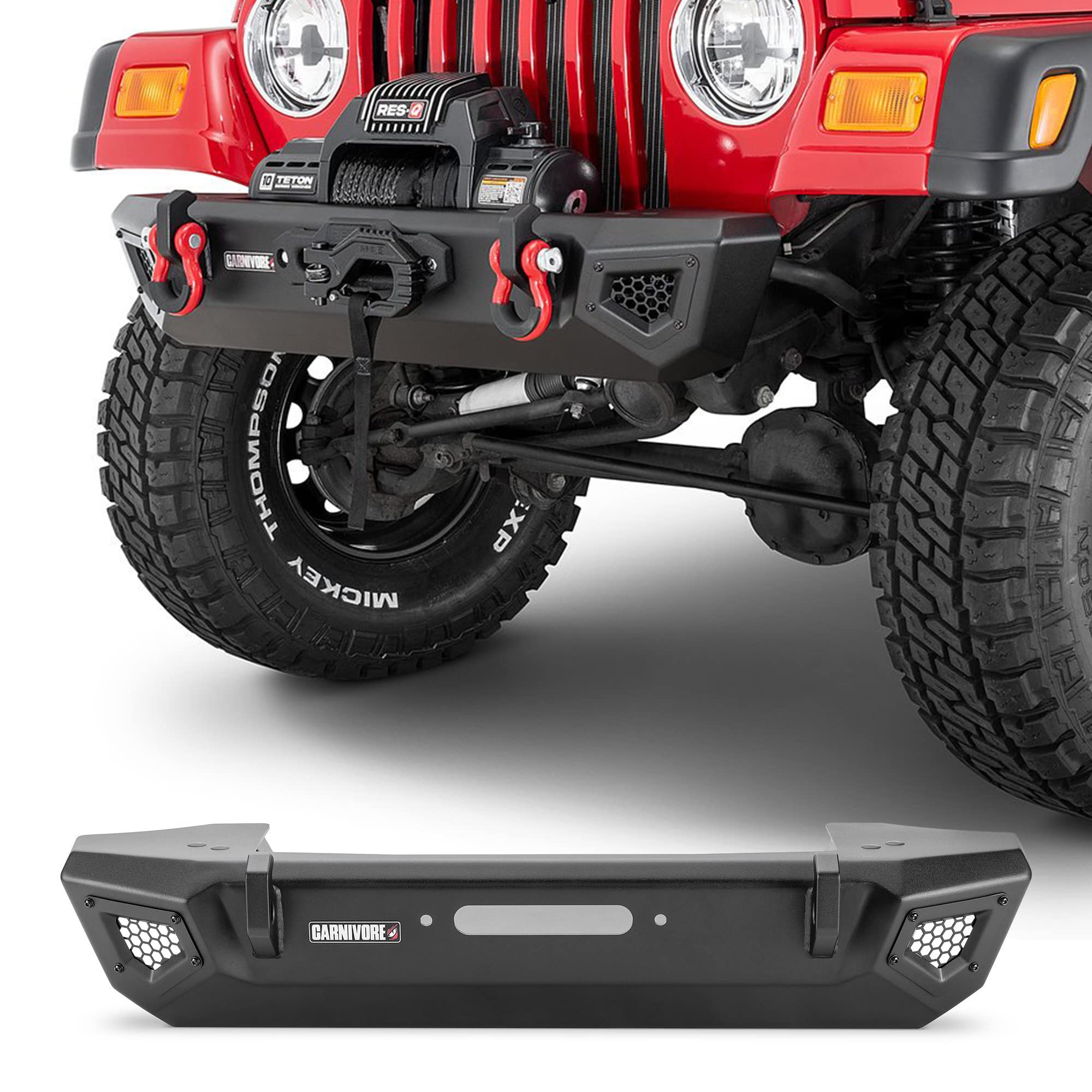 Amazon.com: Carnivore Jeep Wrangler YJ, TJ & LJU 1987-2006 Front